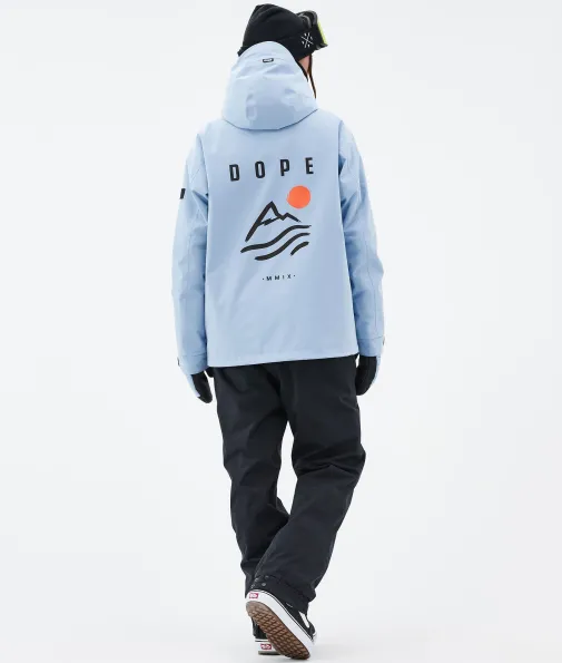 Snowboardjacken<Dope Snow Blizzard W LightBlueCorduroy