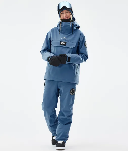 Snowboardjacken<Dope Snow Blizzard W BlueSteel
