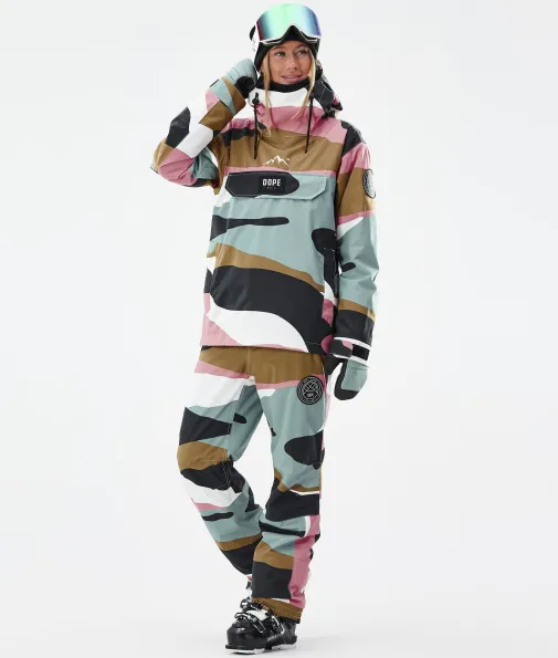 Skijacken<Dope Snow Blizzard W ShardsGoldMutedPink