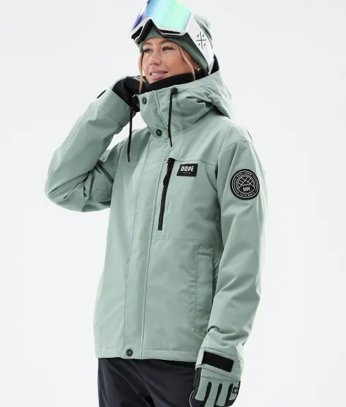 Snowboardjacken<Dope Snow Blizzard W Full Zip FadedGreen