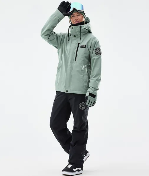 Snowboardjacken<Dope Snow Blizzard W Full Zip FadedGreen