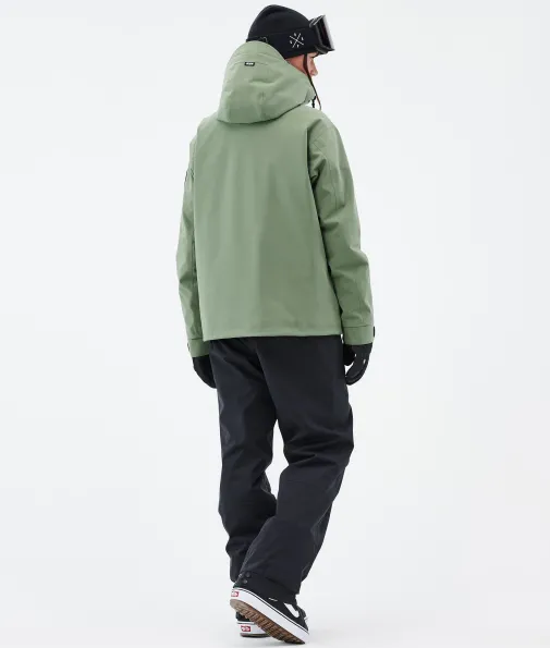 blizzard_w_full_zip_3-6.webp Snowboardjacken<Dope Snow Blizzard W Full Zip MossGreen