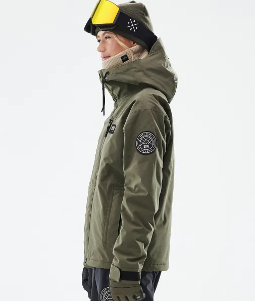 blizzard_w_full_zip_5-19.webp Skijacken<Dope Snow Blizzard W Full Zip OliveGreen