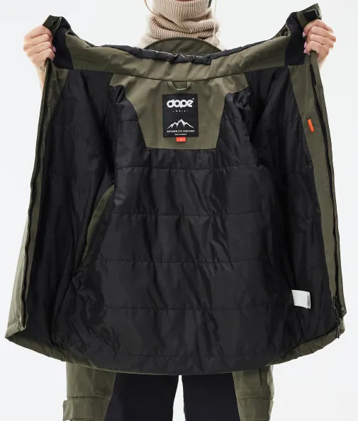 blizzard_w_full_zip_9-5.webp Skijacken<Dope Snow Blizzard W Full Zip OliveGreen