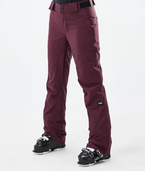 Skihosen<Dope Snow Con W Burgundy
