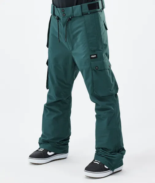 iconic_0-15.webp Snowboardhosen<Dope Snow Iconic BottleGreen