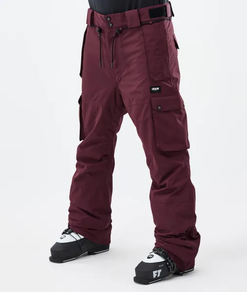 Skihosen<Dope Snow Iconic DonBurgundy