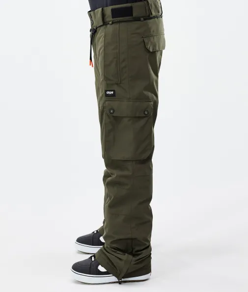 iconic_2-4.webp Snowboardhosen<Dope Snow Iconic OliveGreen