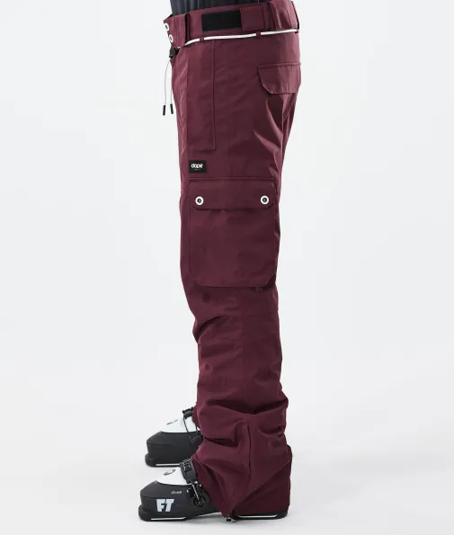 iconic_2-55.webp Skihosen<Dope Snow Iconic Burgundy