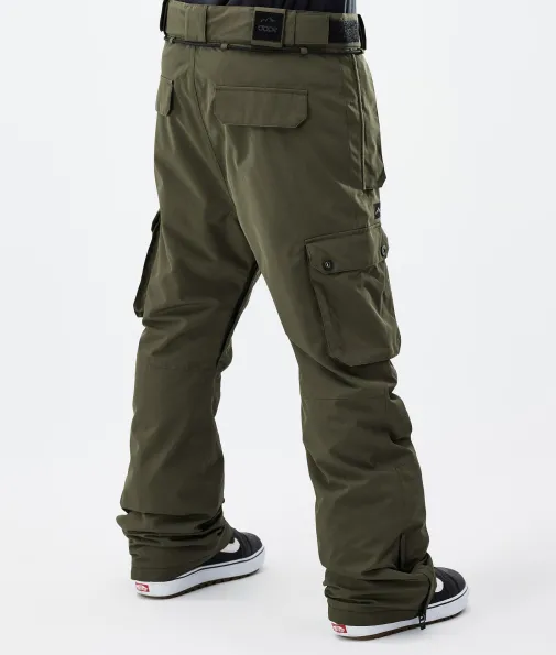 iconic_3-4.webp Snowboardhosen<Dope Snow Iconic OliveGreen