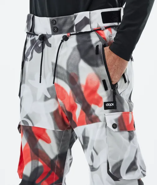 iconic_4-45.webp Skihosen<Dope Snow Iconic SprayBlackRed
