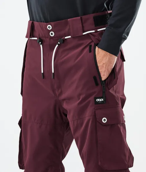 iconic_4-55.webp Skihosen<Dope Snow Iconic Burgundy
