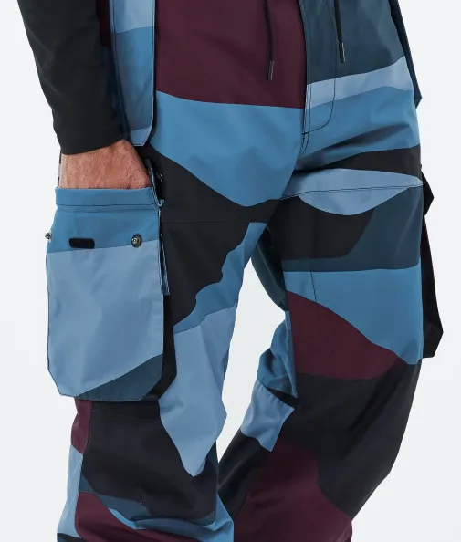 iconic_5-14.webp Snowboardhosen<Dope Snow Iconic ShardsBurgundyBlue
