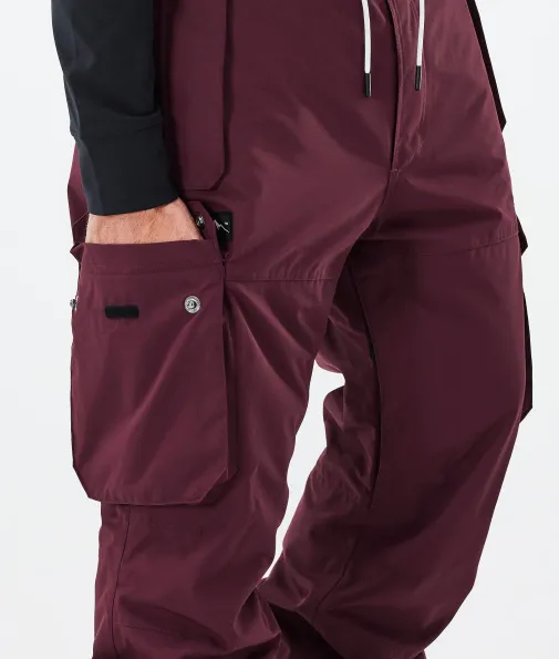 iconic_5-55.webp Skihosen<Dope Snow Iconic Burgundy