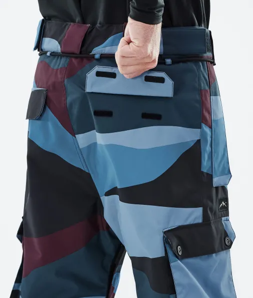 iconic_6-14.webp Snowboardhosen<Dope Snow Iconic ShardsBurgundyBlue