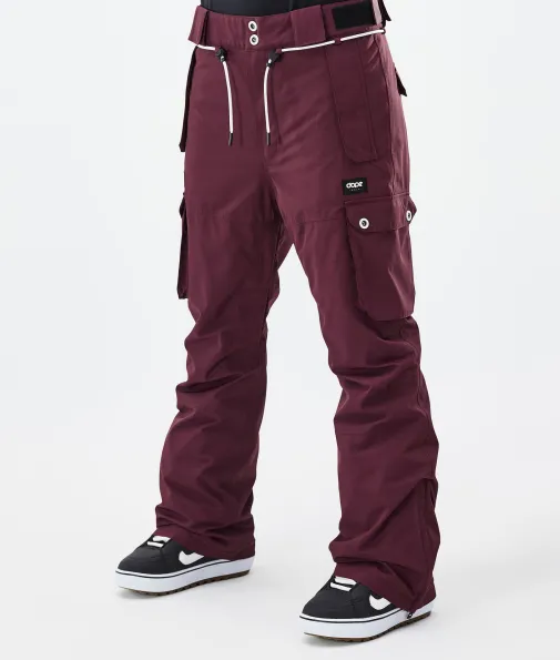 Snowboardhosen<Dope Snow Iconic W Burgundy