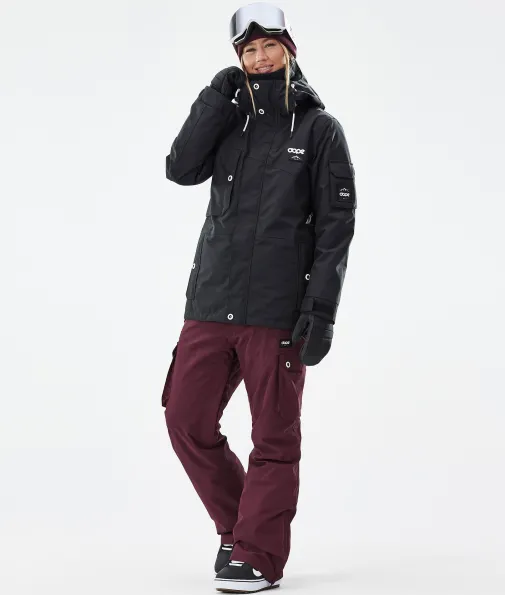 Snowboardhosen<Dope Snow Iconic W Burgundy