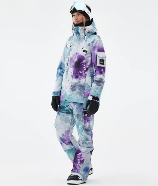 Snowboardhosen<Dope Snow Iconic W SprayGreenGrape
