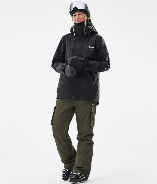 Skihosen<Dope Snow Iconic W OliveGreen