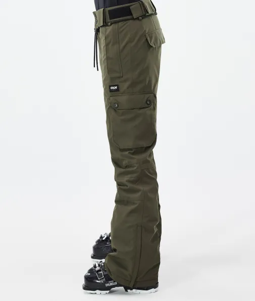 iconic_w_2-22.webp Skihosen<Dope Snow Iconic W OliveGreen