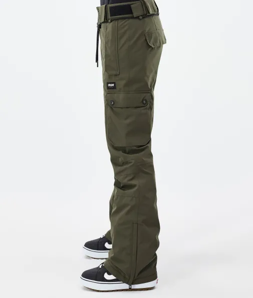 iconic_w_2-3.webp Snowboardhosen<Dope Snow Iconic W OliveGreen