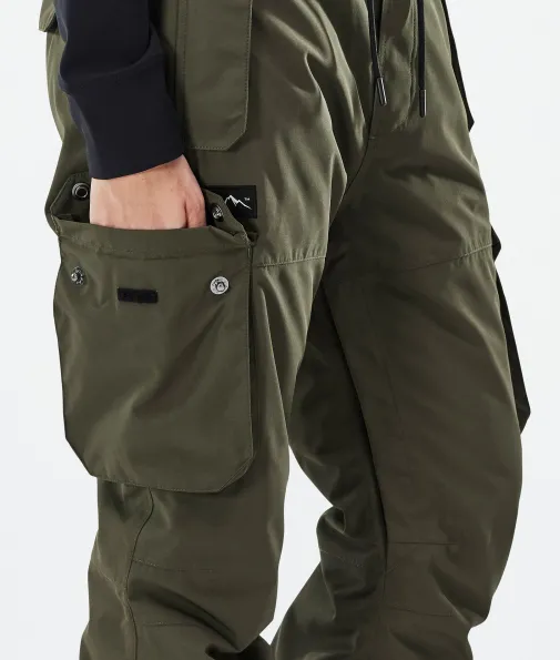 iconic_w_5-3.webp Snowboardhosen<Dope Snow Iconic W OliveGreen