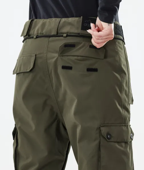 iconic_w_6-3.webp Snowboardhosen<Dope Snow Iconic W OliveGreen