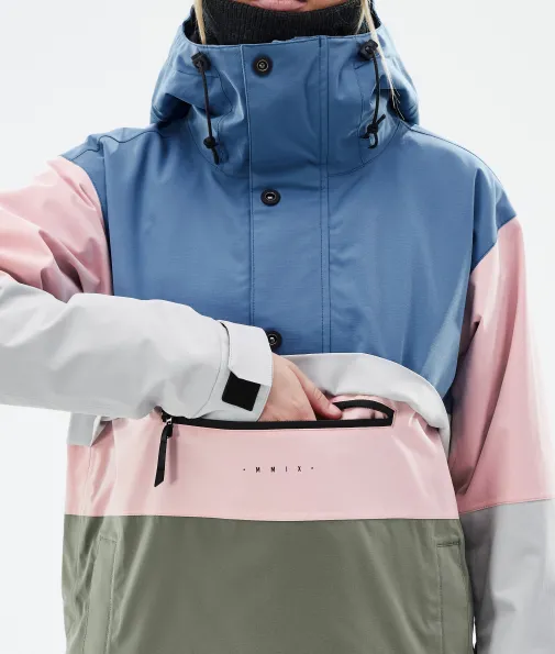 legacy_track_w_7-1.webp Snowboardjacken<Dope Snow Legacy Track W BlueSteel/LightGrey/SoftPink/Greenish