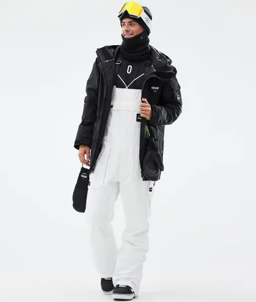 Snowboardhosen<Dope Snow Notorious B.I.B OldWhite