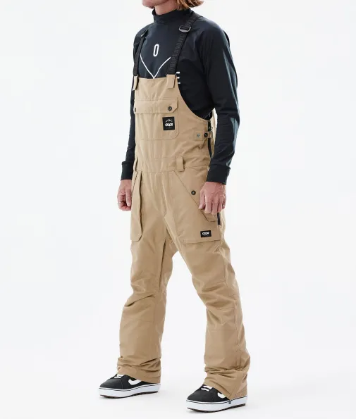 Snowboardhosen<Dope Snow Notorious B.I.B 2022 Khaki