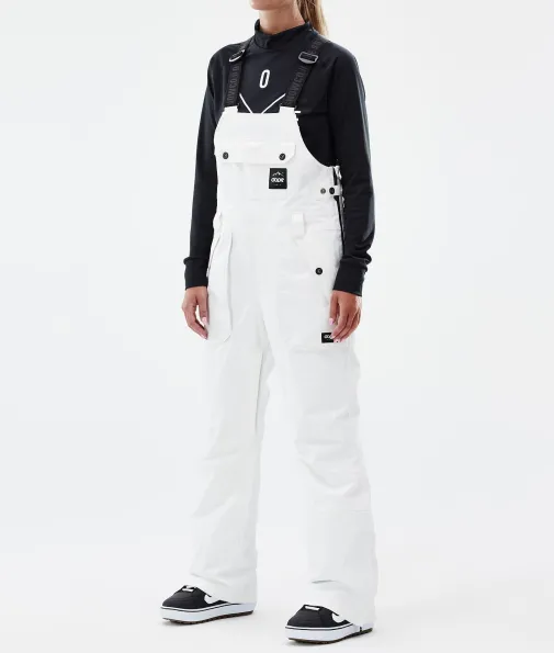 Snowboardhosen<Dope Snow Notorious B.I.B W OldWhite
