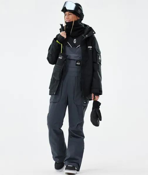 Snowboardhosen<Dope Snow Notorious B.I.B W MetalBlue