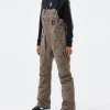 Snowboardhosen<Dope Snow Notorious B.I.B W 2022 Walnut