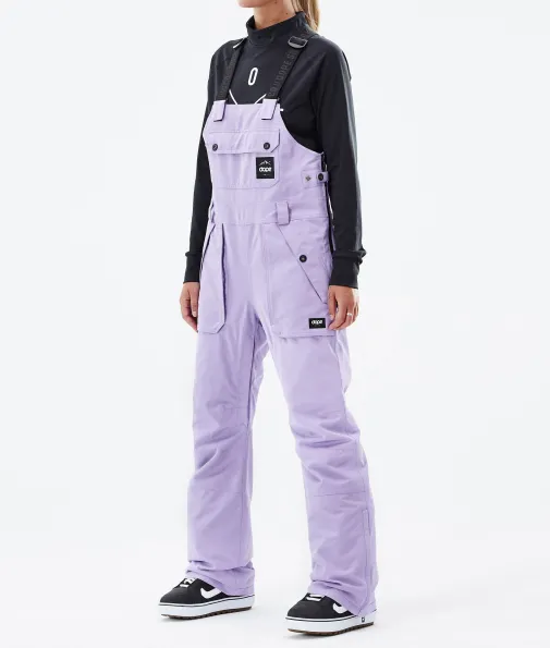 Snowboardhosen<Dope Snow Notorious B.I.B W 2022 FadedViolet