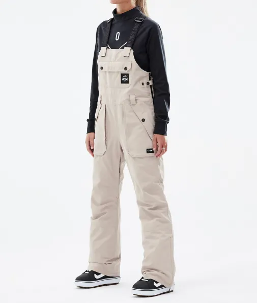 Snowboardhosen<Dope Snow Notorious B.I.B W 2022 Sand