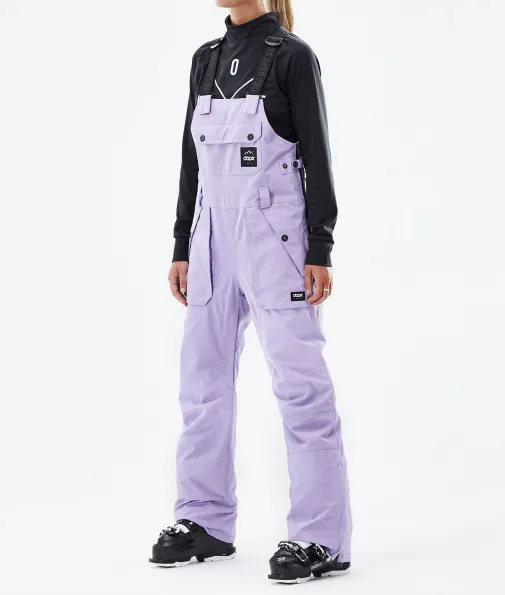 Skihosen<Dope Snow Notorious B.I.B W 2022 FadedViolet
