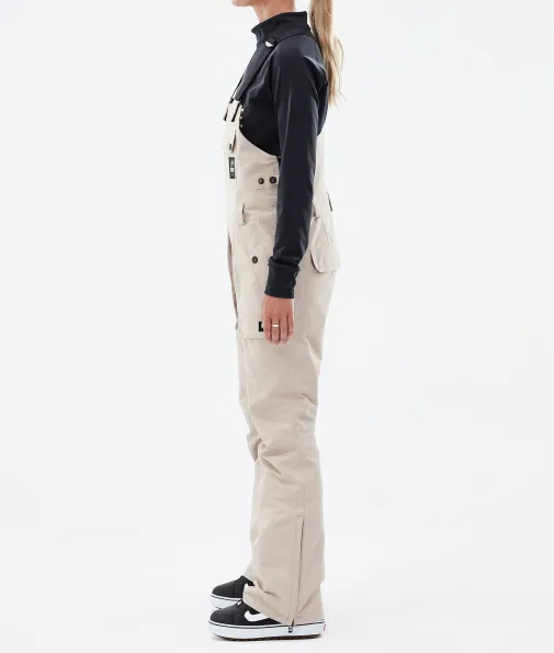 Snowboardhosen<Dope Snow Notorious B.I.B W 2022 Sand