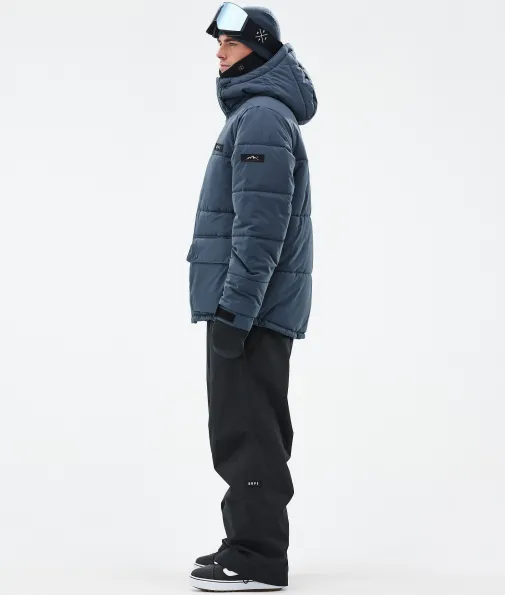 puffer_full_zip_2-2.webp Snowboardjacken<Dope Snow Puffer Full Zip MetalBlue
