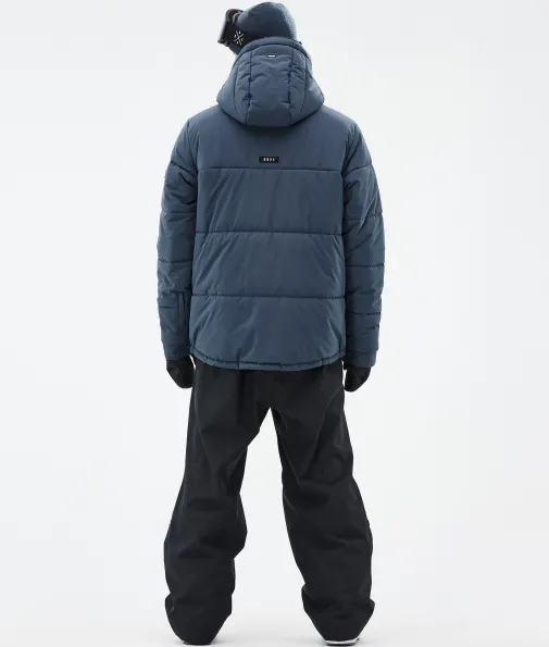 puffer_full_zip_3-2.webp Snowboardjacken<Dope Snow Puffer Full Zip MetalBlue