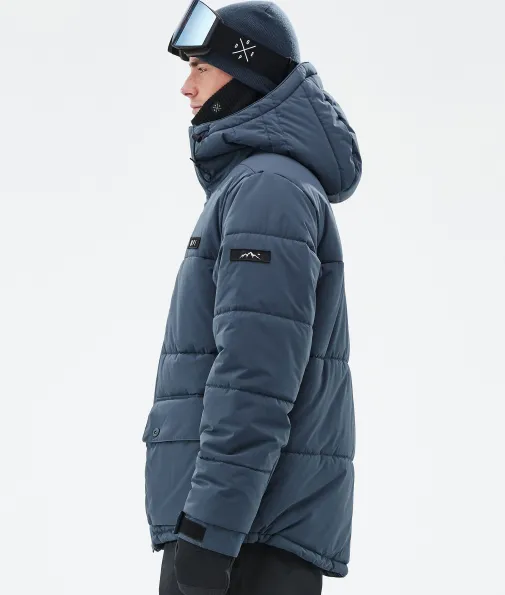 puffer_full_zip_4-2.webp Snowboardjacken<Dope Snow Puffer Full Zip MetalBlue