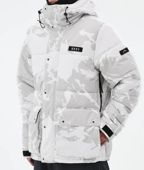 puffer_full_zip_6.webp Snowboardjacken<Dope Snow Puffer Full Zip GreyCamo