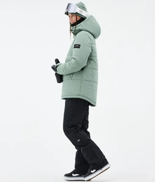 puffer_w_2.webp Snowboardjacken<Dope Snow Puffer W FadedGreen