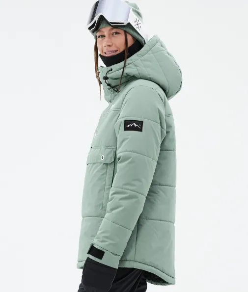 puffer_w_4.webp Snowboardjacken<Dope Snow Puffer W FadedGreen