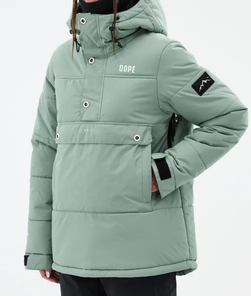 puffer_w_6.webp Snowboardjacken<Dope Snow Puffer W FadedGreen