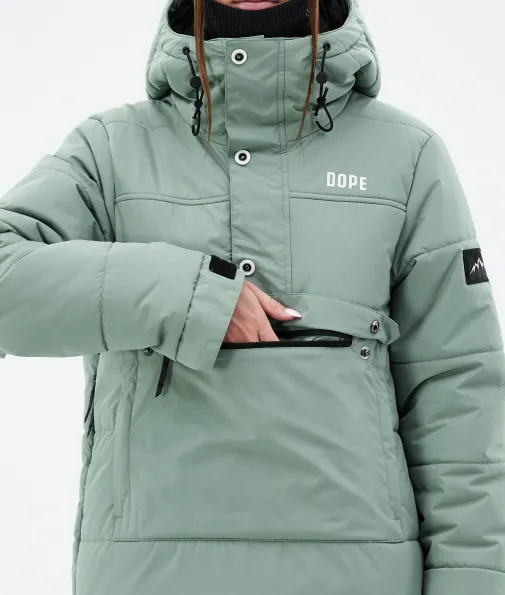 puffer_w_7.webp Snowboardjacken<Dope Snow Puffer W FadedGreen