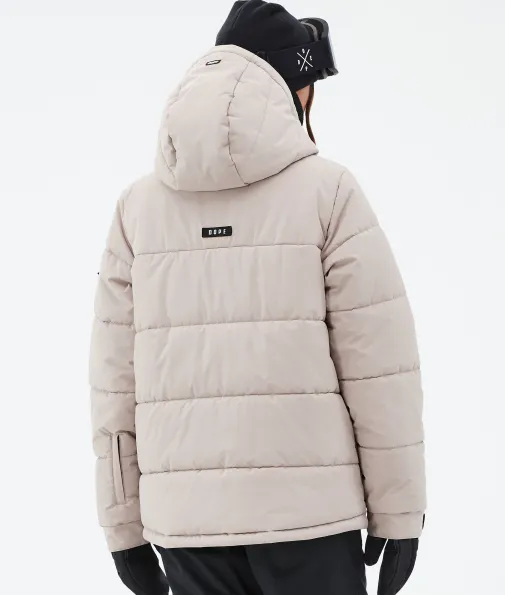 puffer_w_full_zip_5-4.webp Skijacken<Dope Snow Puffer W Full Zip Sand