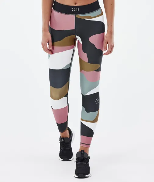 Leggings<Dope Snow Razor ShardsGoldMutedPink