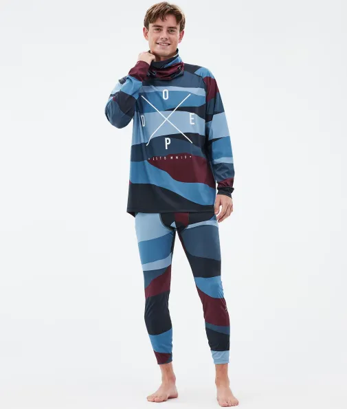 snuggle_2-19.webp Thermounterwäsche<Dope Snow Snuggle ShardsBurgundyBlue