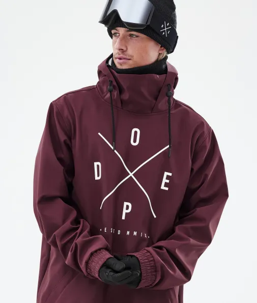 Skijacken<Dope Snow Yeti Burgundy2X-Up