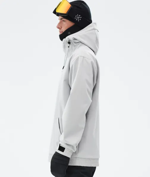 yeti_5-11.webp Snowboardjacken<Dope Snow Yeti LightGreySilhouette